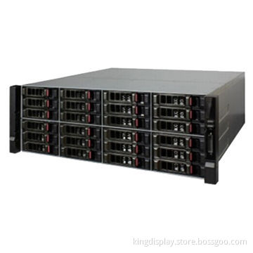 Wholesale Onvif 256-channel IP Cameras Connection, 24 Hot-swap HDD, Supports RAID